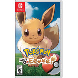 Jogo Nintendo Switch Pokemon Lets Go Eevee Midia Fisica