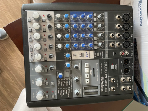 Mesa Híbrida Digital/analógica Presonus Studiolive Ar8 Usd