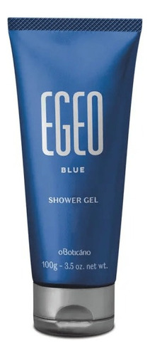 Kit Presente Natal Egeo Blue: Colônia 50ml + Shower Gel 100g