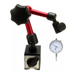 Relógio Comparador 0.01mm + Base Magnética Hidráulica