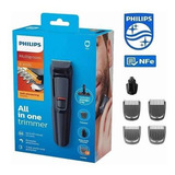 Kit Philips Barbeador E Aparador A Prova D'agua Mg3711/15
