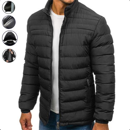 Jaqueta Puffer Bobojaco Corta Vento Nylon Frio Frete Grátis 