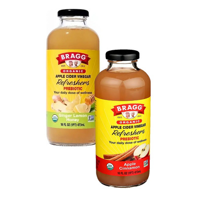 2 Pack Vinagre Orgánico Bragg 2 Sabores 473ml C\u002Fu | Envío gratis