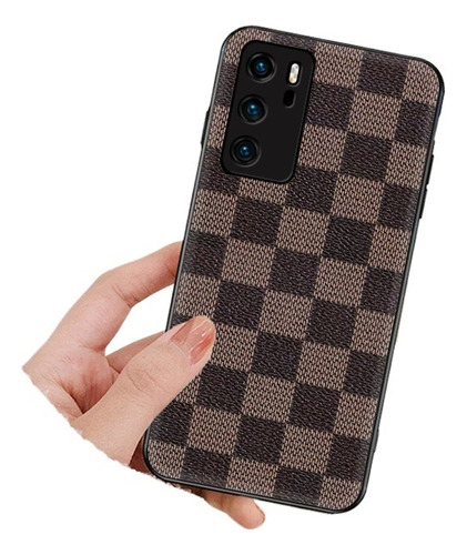 Funda Cuero For Teléfono Con Patrón For Huawei P40pro/mate40