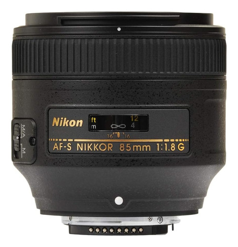 Nikon Lente Af-s Nikkor 85mm F/1.8g En Excelente Condición