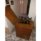 Antigua Máquina De Coser Con Mueble Singer 