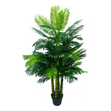 Palmeira Artificial Arvore 5 Troncos Planta Decoração 190cm