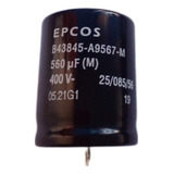 Capacitor Eletrolítico 560uf 400v - Epcos