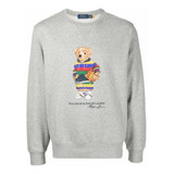 Sudadera Polo Bear Gris Talla M