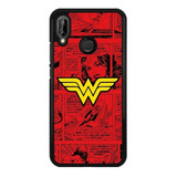 Funda Protector Uso Rudo Para Xiaomi Wonder Woman Dc 04