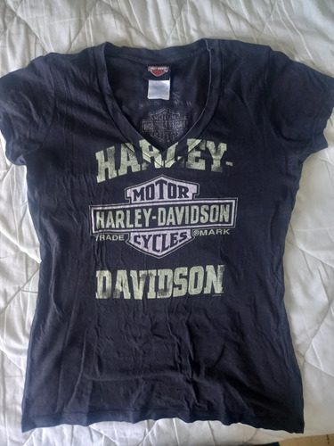 Playera Harley Davidson Original Para Mujer 