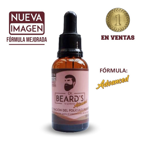 Tonico Dr Beards Advanced, Crecimiento De Barba, Cabello.