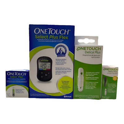 One Touch Select Plus Kit Completo De Inicio Color Negro | Envío gratis