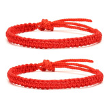 Pulsera Hombre Mujer - Aurora Protectora Suerte Envidia Roja