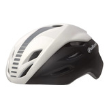 Capacete Ciclismo Polisport Aero Branco Preto Bike M 55-58cm