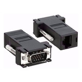 Kit 10 Conector Adaptador Vga Macho X Rj45 P/ Cabo De Rede