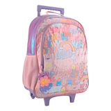 Mochila Carrito Escolar Carro Reforzada Princess Nena Amplia