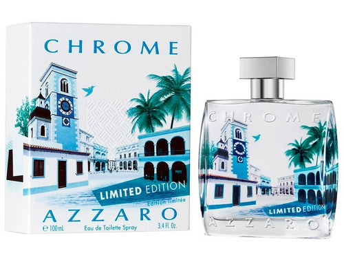 Chrome Azzaro Limited Edition Edt 100ml Original Lacrado