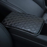 Forala Auto Center Console Pad Pu Leather Car Armrest Seat B