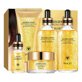 Kit Cuidado Facial Rutina Completa Esencia De Oro 5 Piezas