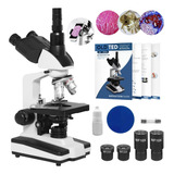 Microscopio Trinocular Optico Profesional Envio Inmediato
