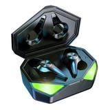 Audífono Bluetooth Gamer Luz Led Base De Carga Manos Libres