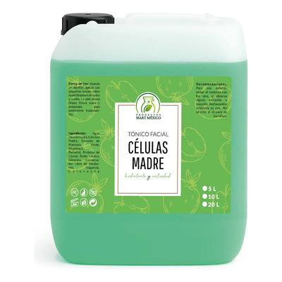 Tónico Células Madre Facial 5 Litros Momento De Aplicación Día\u002Fnoche Tipo De Piel Mixta | Meses sin interés