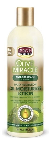 African Pride Olive Miracle Hidratación Cabello Dañado