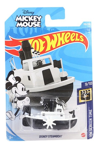Hotwheels Mickey Mouse Disney Steamboat