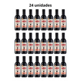 Vinho Garrafa Pequena De 245ml Quinta Do Morgado 24 Unidades