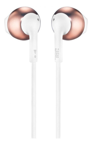 Fone De Ouvido In-ear Jbl Tune T205 Jblt205 Rose Gold