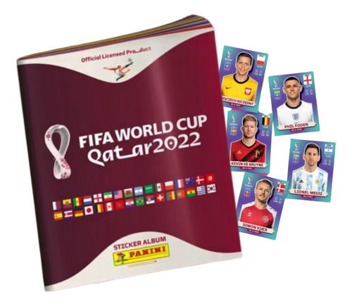 Álbum Mundial Fifa World Cup Qatar 2022 + 631 Láminas