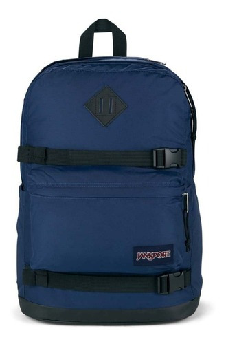 Mochila Jansport West Break Js0a47kx003 Azul Color Azul Oscuro Diseño De La Tela Liso