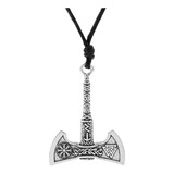 Collar Runas Slavo Vikingo Talisman Amuleto Nórdico Hombre