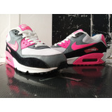 Nike Air Max 90 Black Pink (25.5cm) Run React Gym Train Og 