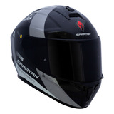 Casco Spartan Draken Mp4 Brillante Integral Moto