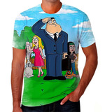 Camisa Camiseta American Dad Desenho 0