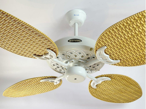 Ventilador De Techo Bali Combinado Barcala Motor Potenciado