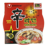 12 Pack Nongshim Shin Bowl Noodle Picante Gourmet 3.03 Oz