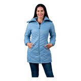 Parka Larga Peak Performance Mujer Vadstena Stone Blue