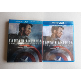 Capitán America El Primer Vengador Bluray 3d