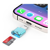 Adaptador De Lector De Tarjetas Micro Sd Para iPhone 14  Lig