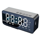 Bocina Reloj Despertador Bluetooth G50, Altavoz, Radio Fm.