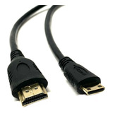 Cabo Hdmi X Mini Hdmi 2.0 19 Pinos Full Hd 1080p 3m Metros