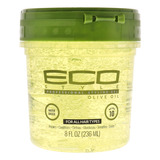 Gel De Peinado Ecoco Eco Style, Aceite De Oliva, 240 Ml, Uni