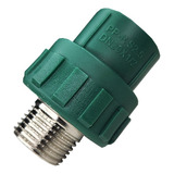 Cupla Tubo Con Rosca Macho Fusion Ppr 25x3/4 Termofusion