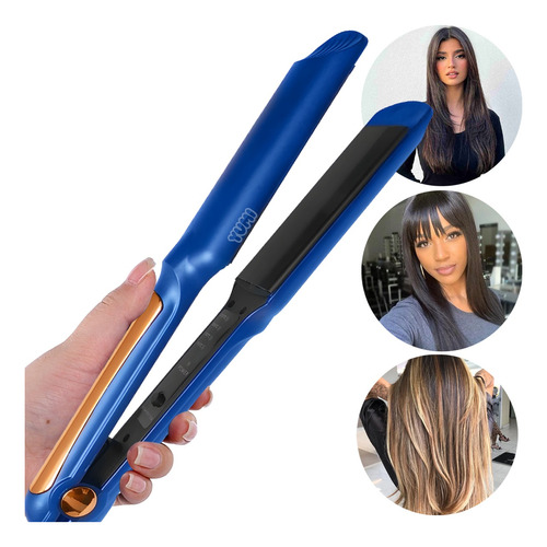 Prancha Alisadora Chapinha De Cabelo Ceramic Titanium Bivolt