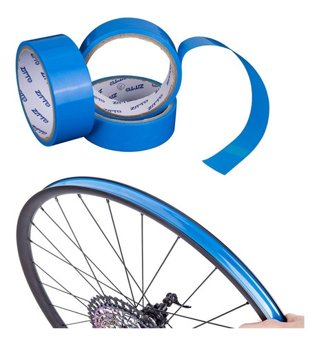 Cinta Tubular Tubeless Rim Tape Para Bicicleta Mtb Ciclismo