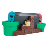 Carcasa Funda Decorativa Dock Nintendo Switch Mario Bros