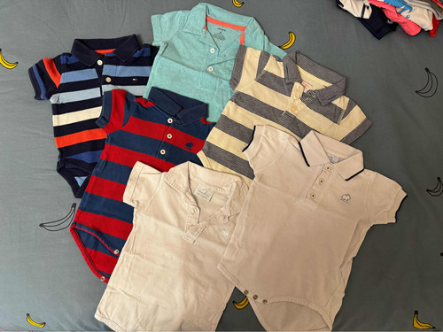 Lote Ropa Varón 6m Carters,baby Cottons,tommy,little Akiabar